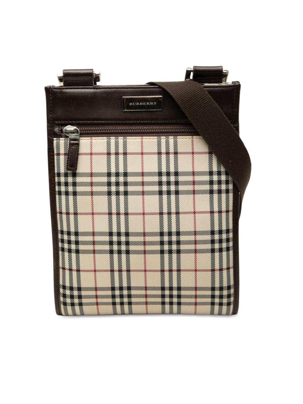 Burberry House Check Canvas Crossbody #350366B39B
